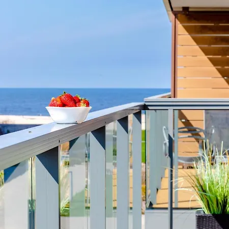 アパート Linia Komfortu Gardenia Z Widokiem Na Morze Epapartamenty